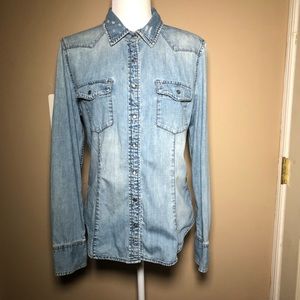 J Crew Jean Top